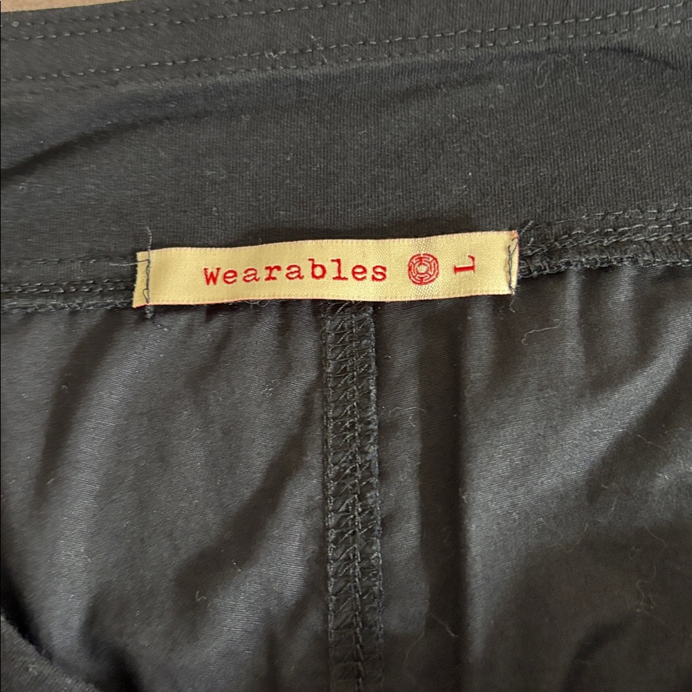 Cargo Ruched Blk Pants - Picture 7 of 8